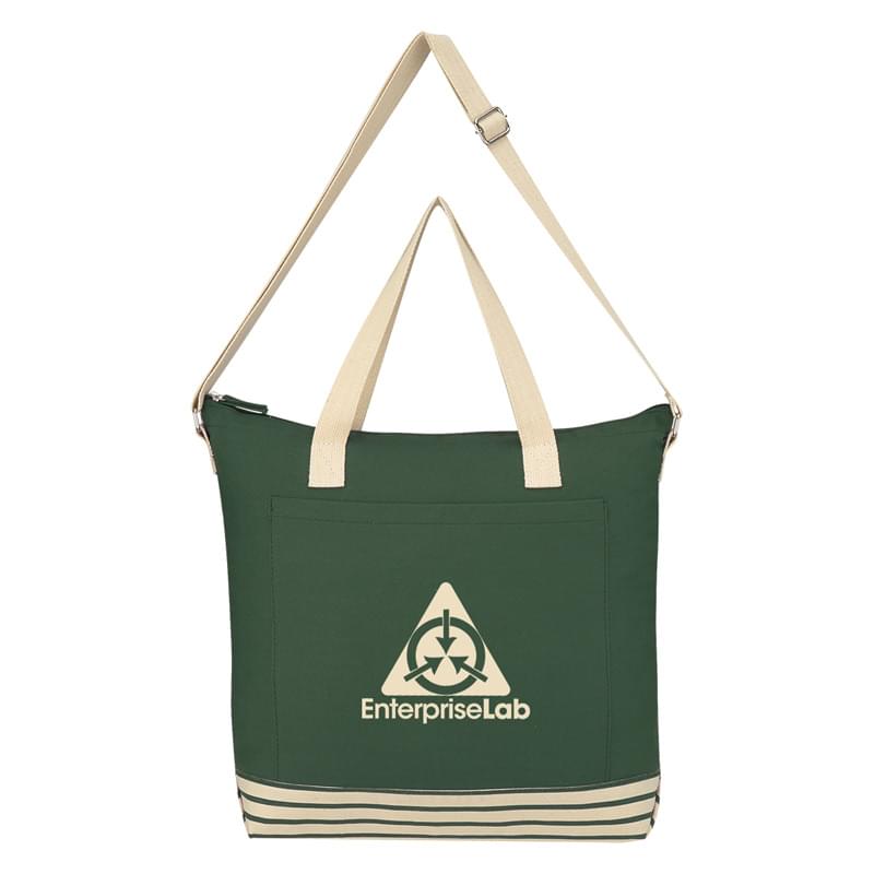 Forest Green color option for Core Cotton Made Tote Bag