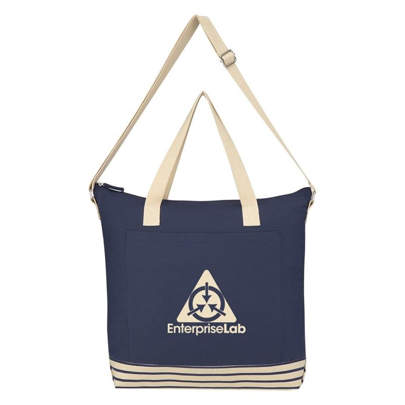 Navy Blue color option for Core Cotton Made Tote Bag