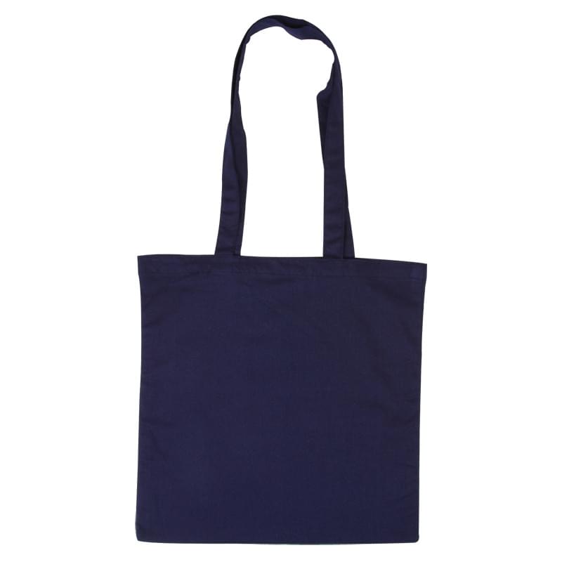 Navy Blue color option for 100% Natural Cotton Tote Bag