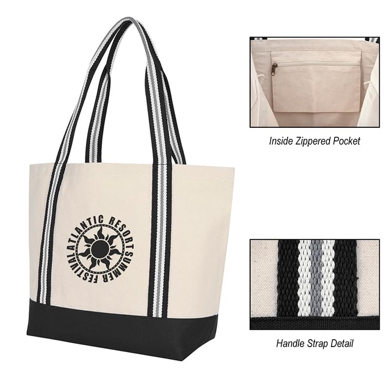 Black color option for Bayshore Boat Tote Bag