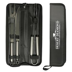 Photo of 3pc Bbq Accessory Set