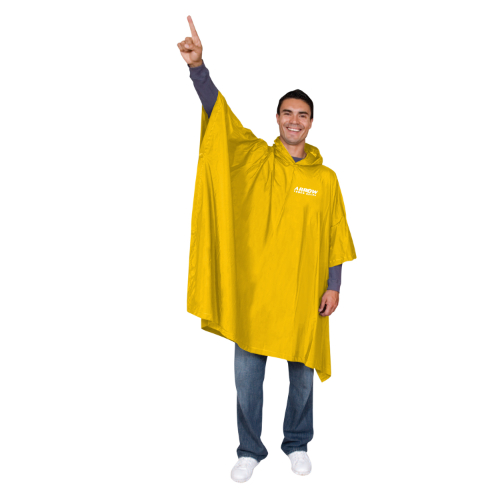 Gold color option for 14 Mm Medium Weight Rain Poncho