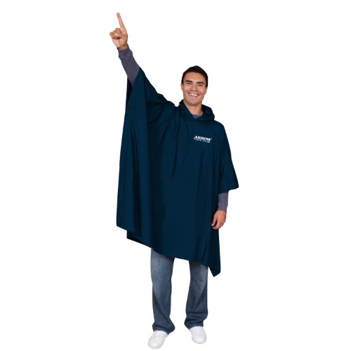 Navy color option for 14 Mm Medium Weight Rain Poncho