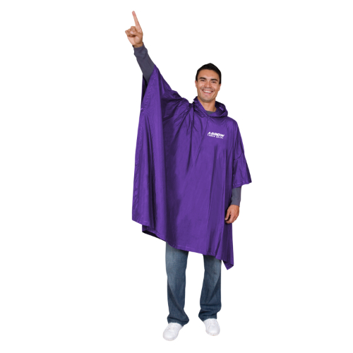 Purple color option for 14 Mm Medium Weight Rain Poncho