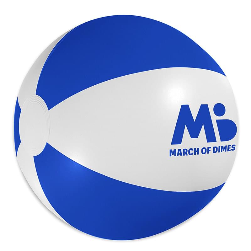 White/Blue color option for 16" Beach Ball
