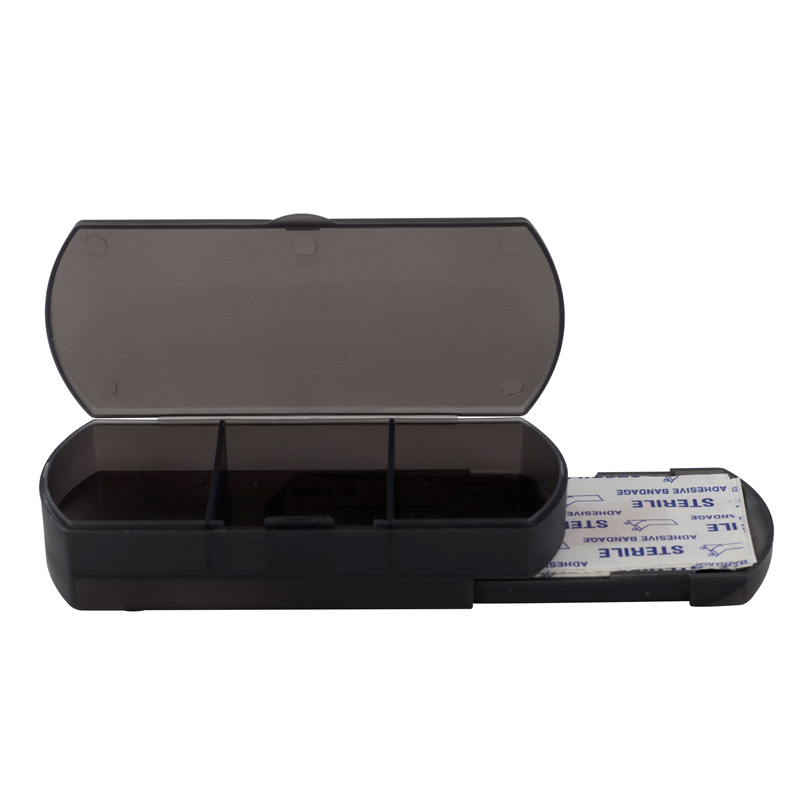 Black color option for Pill Box With Bandages