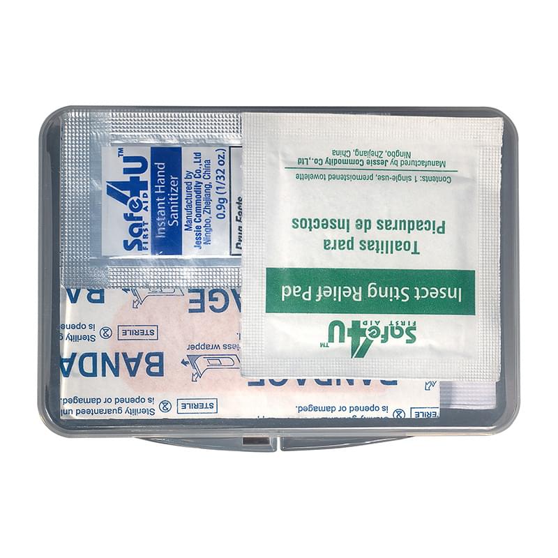 Clear color option for First Aid Kit In Box