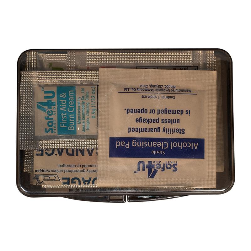 Translucent Smoke color option for First Aid Kit In Box