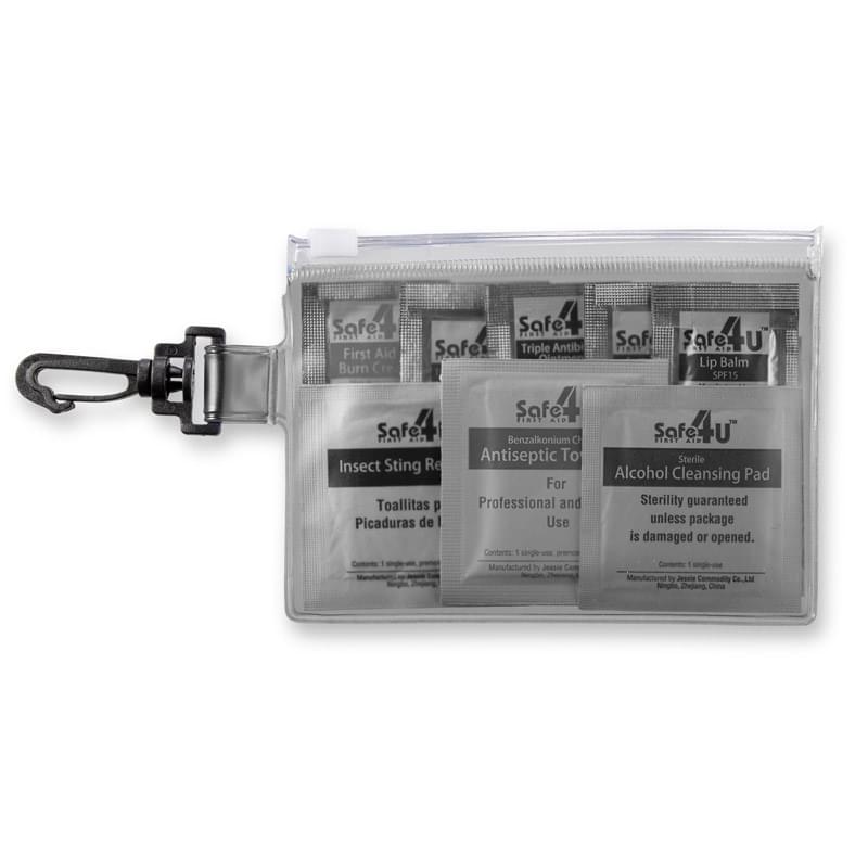 Translucent Smoke color option for First Aid Kit In Pouch