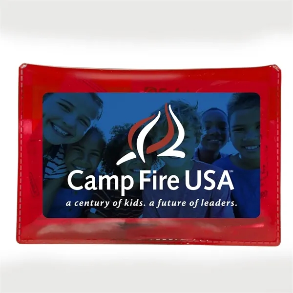 Blue Pvc Pouch color option for Essentials First Aid Kit