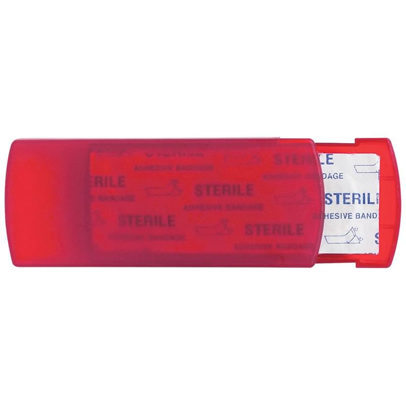 Frost Red color option for Bandages In Plastic Case