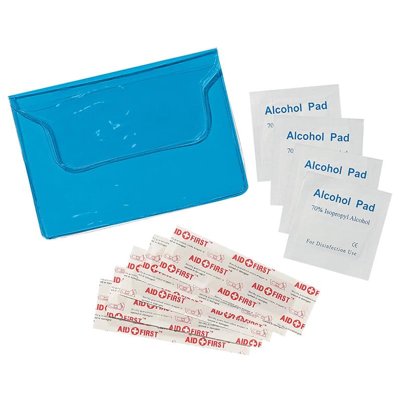 Translucent Blue color option for First Aid Pouch