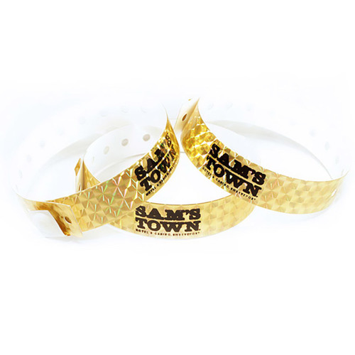 Photo of Custom Plastic Techno Wristbands