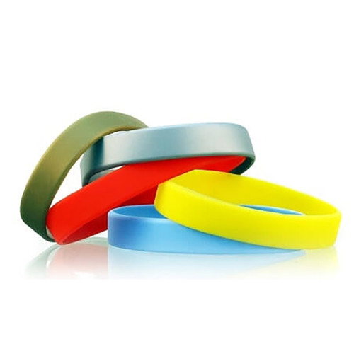 Photo of Blank Silicone Wristbands