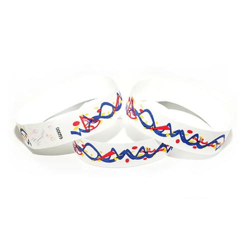 Photo of Custom Full Color Imprint Tyvek® Wrist Band