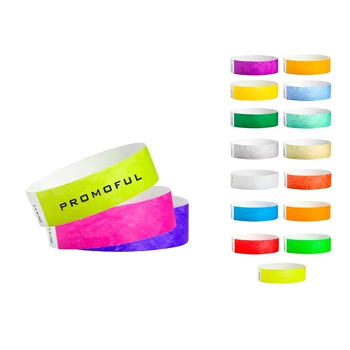 Main photo of 3/4" Custom Tyvek Wrist Band