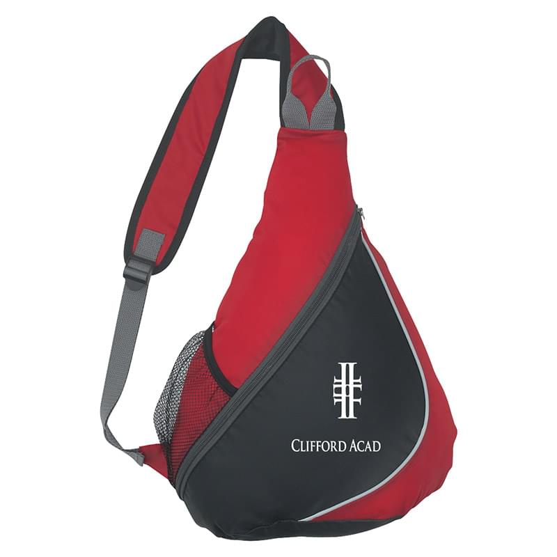 Red color option for Durable Sling Bag