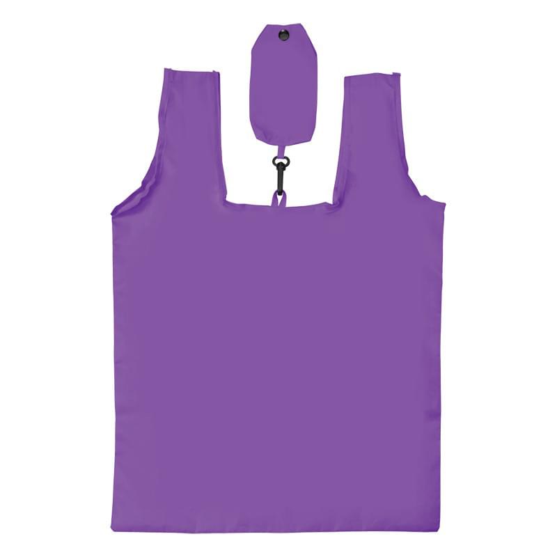 Purple color option for Folding Grocery Tote