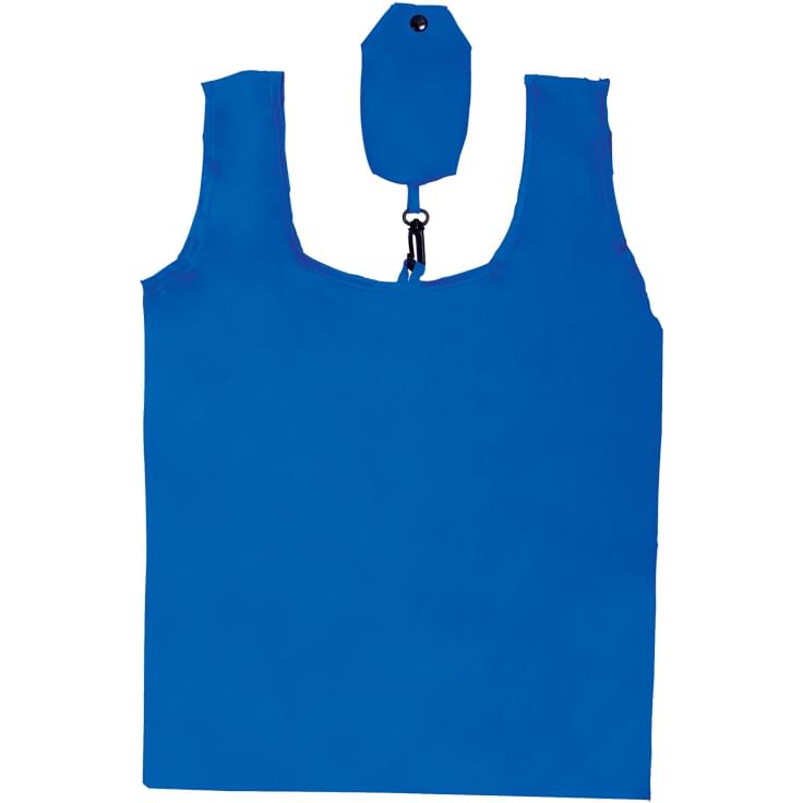 Reflex Blue color option for Folding Grocery Tote