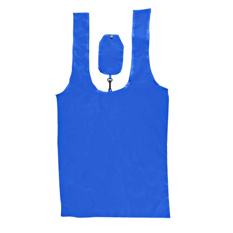 Reflex Blue color option for Jumbo Folding Grocery Tote