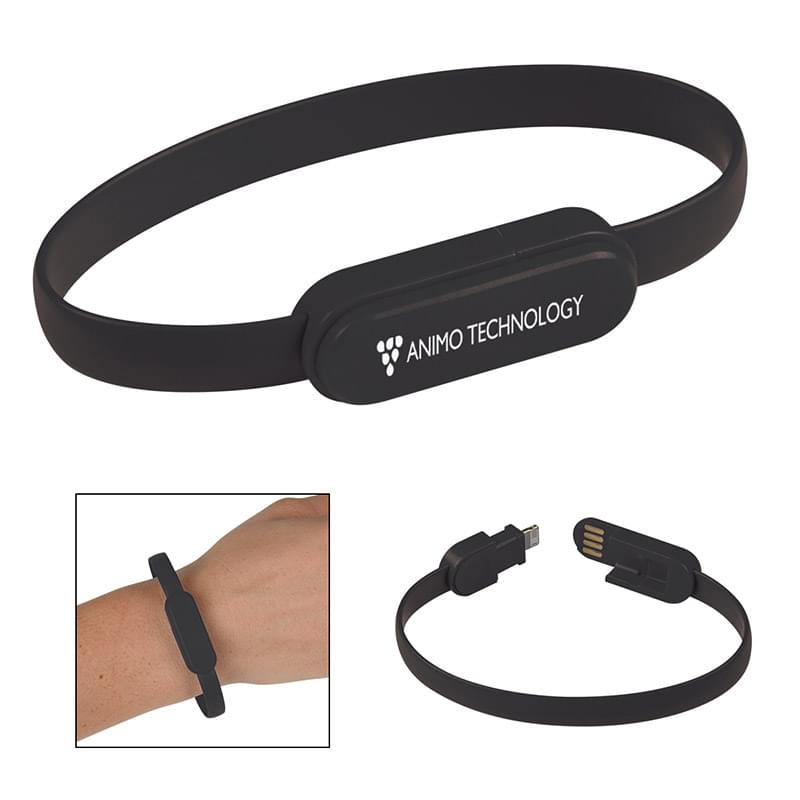 Black color option for 2.In 1 Portable Charging Cable