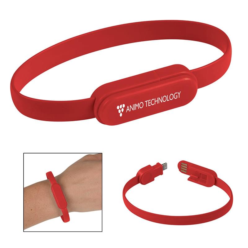 Red color option for 2.In 1 Portable Charging Cable