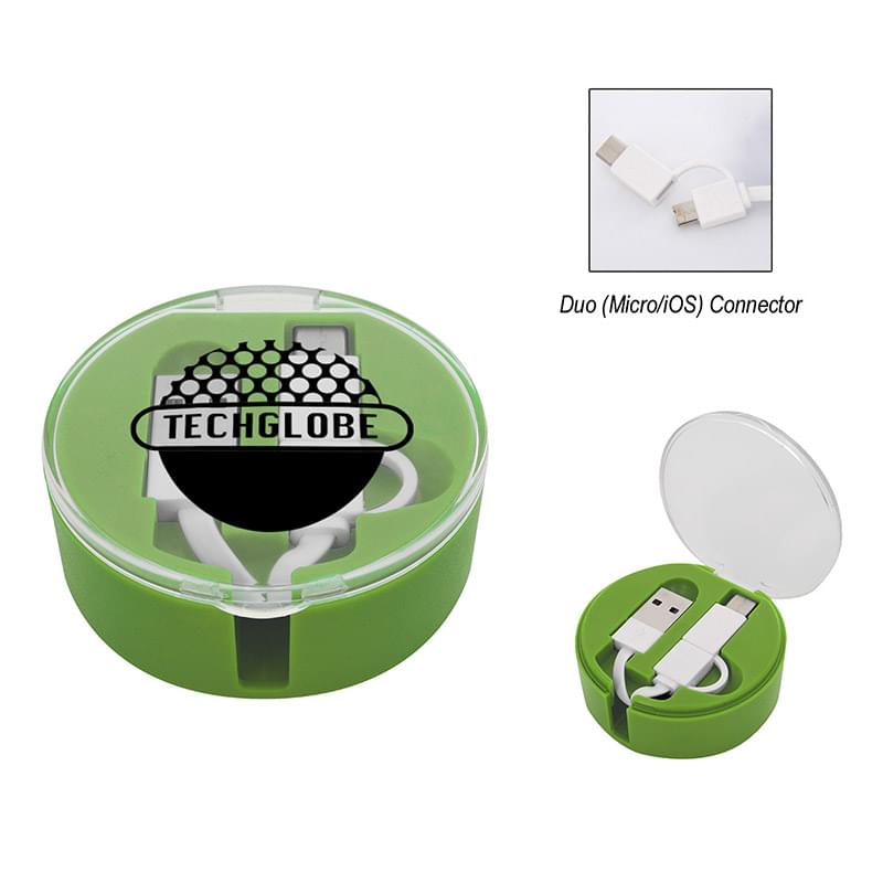 Lime Green color option for 3 In 1 Gallivant Retractable Charging Cable