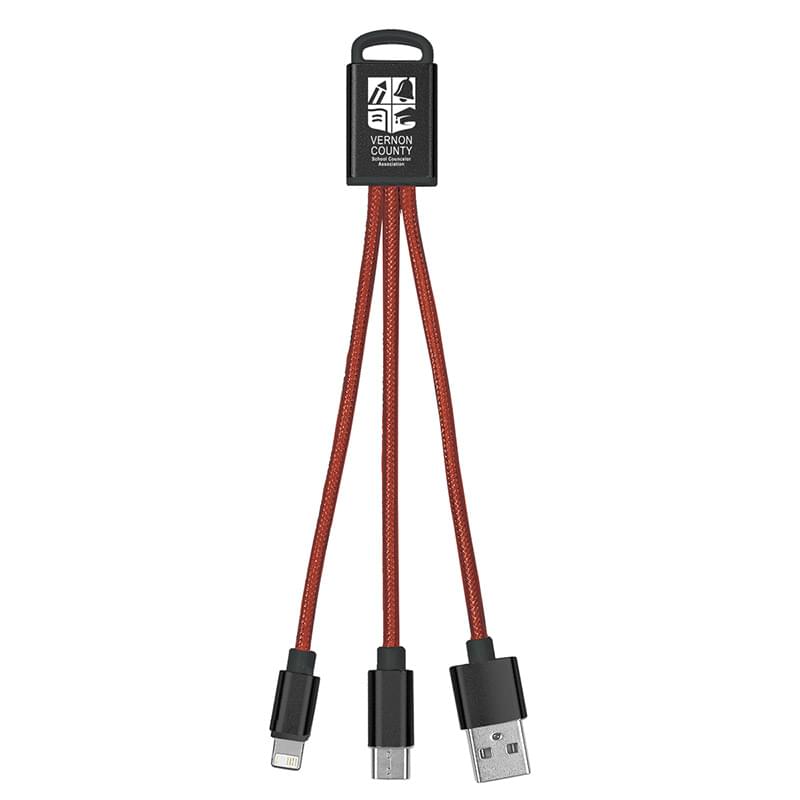 Maroon color option for 3 In 1 Multiple Charger Buddy