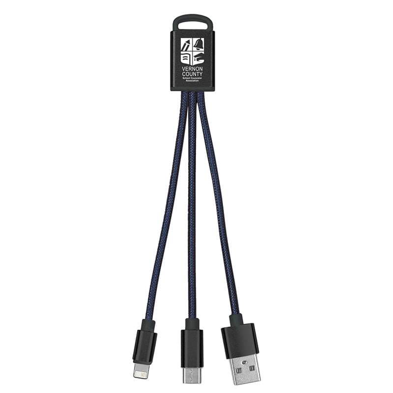 Navy Blue color option for 3 In 1 Multiple Charger Buddy