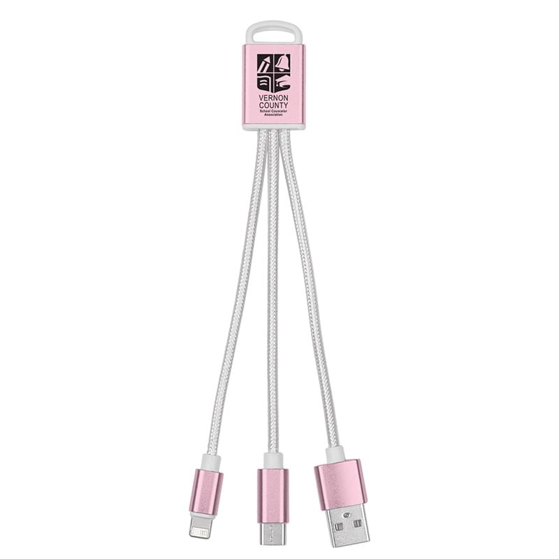 Rose Gold color option for 3 In 1 Multiple Charger Buddy