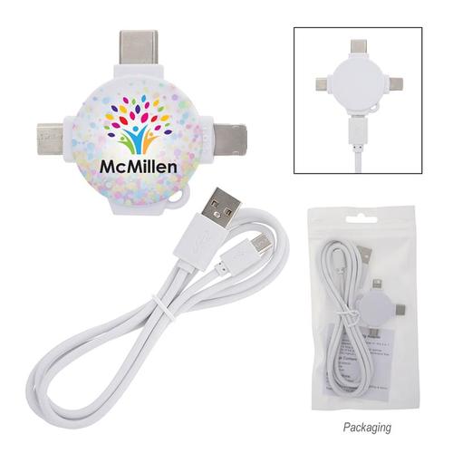 Photo of 3 Ft. 3 In 1 Charging Cable & Adapter