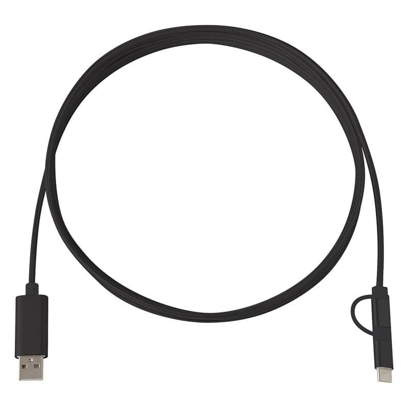 Black color option for 3 In 1 Charging Cable