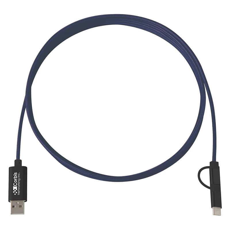 Navy color option for 3 In 1 Charging Cable
