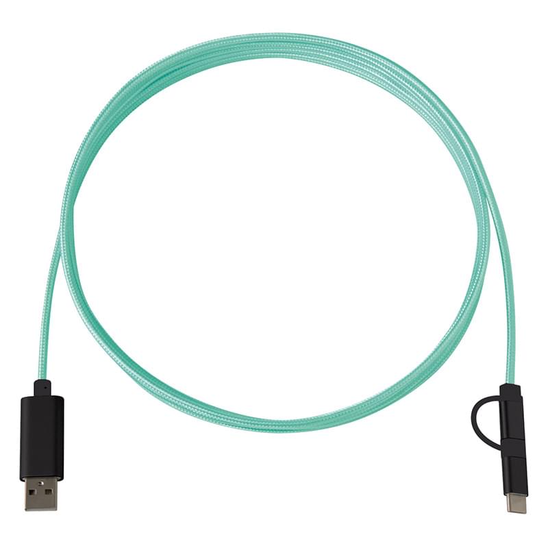 Seafoam color option for 3 In 1 Charging Cable