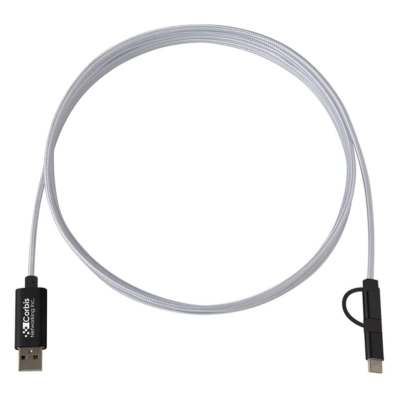 Silver color option for 3 In 1 Charging Cable