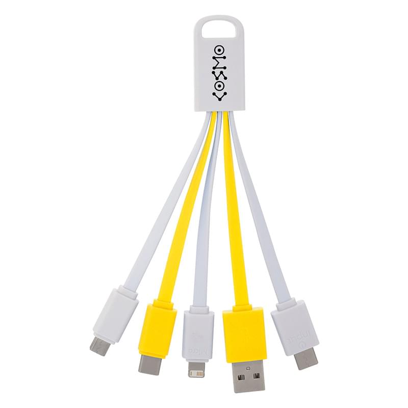 White /Yellow color option for 6 In 1 Cosmo Charging Buddy