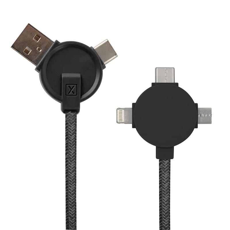 Black color option for 5 Ft. 3 In 1 Lithium Cc   Charging Cable