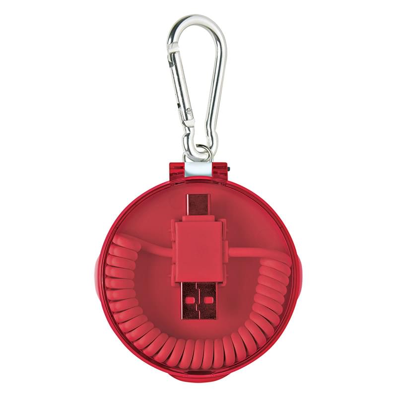 Red color option for 4 In 1 Accordion Charging Cable