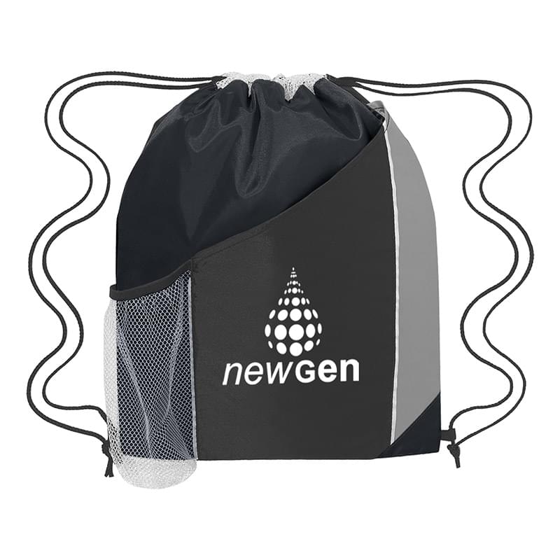 Black color option for Athletic Sports Bag In Tri Color