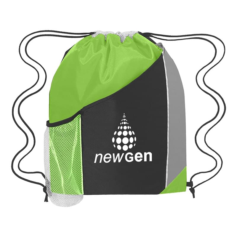 Lime color option for Athletic Sports Bag In Tri Color