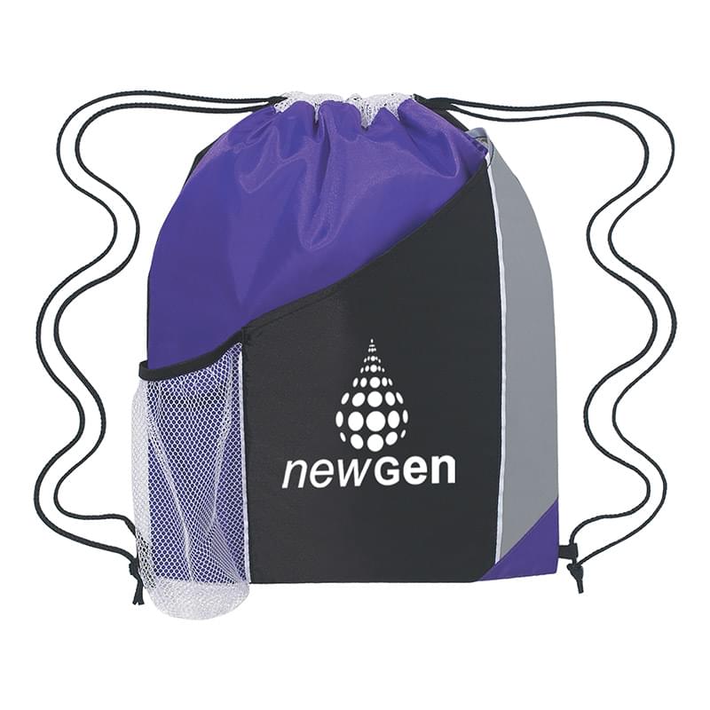 Purple color option for Athletic Sports Bag In Tri Color