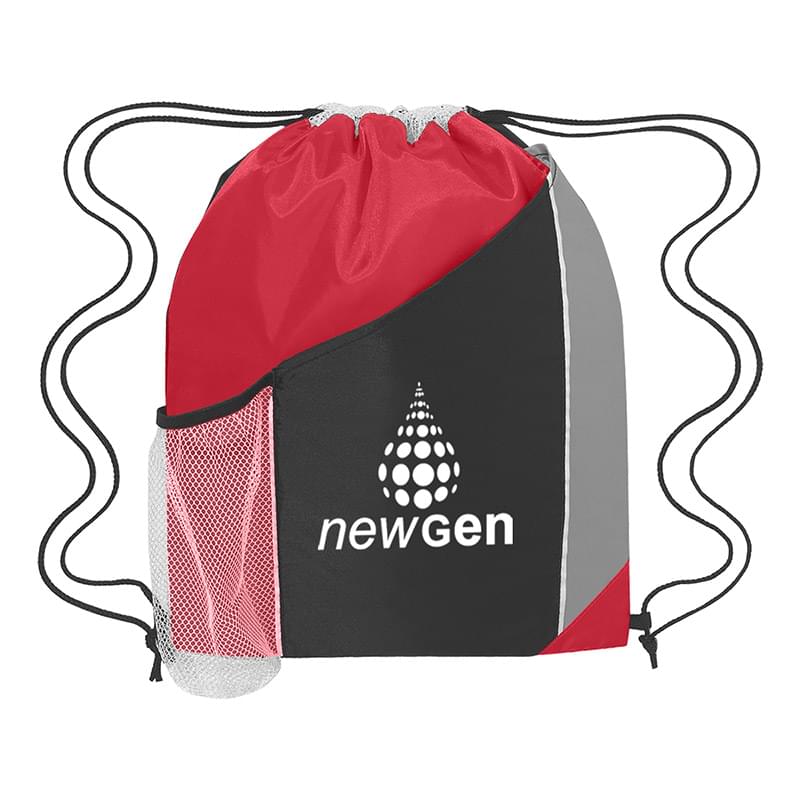 Red color option for Athletic Sports Bag In Tri Color