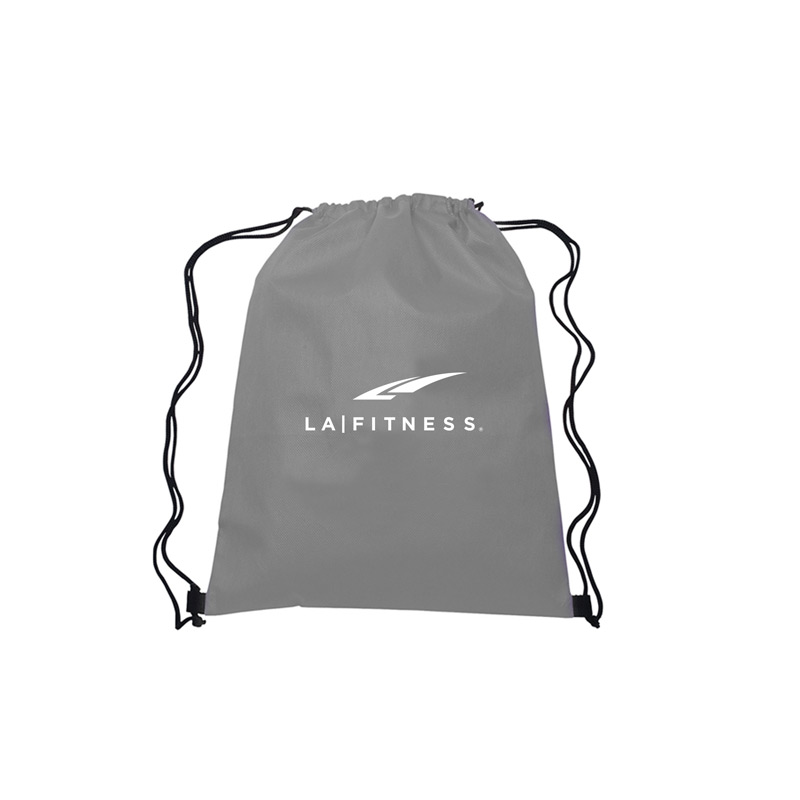 Grey color option for 13.5"W X 16.5"H Drawstring Non Woven Bag