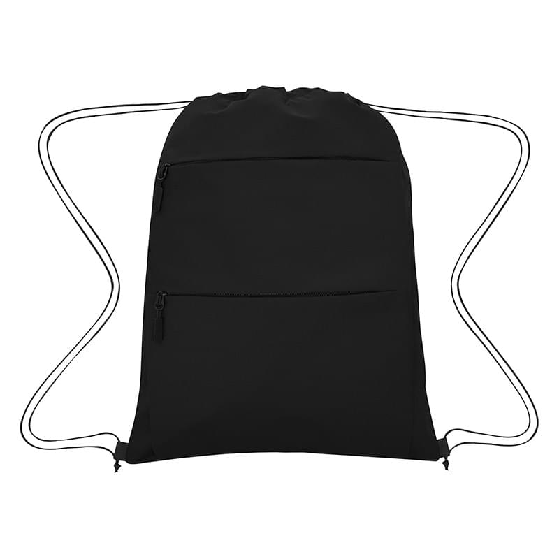 Black color option for Affinity Soft Feel Drawstring Bag