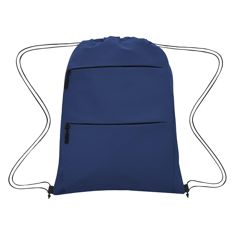 Navy color option for Affinity Soft Feel Drawstring Bag