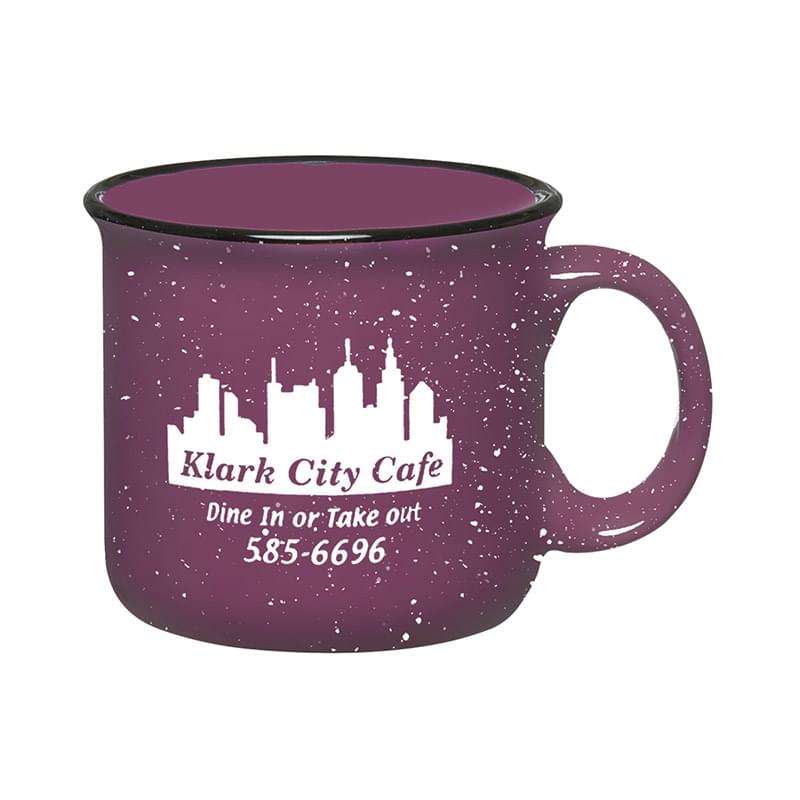 Purple color option for 15 Oz. Campfire Mug With Mug Stuffer Jelly Beans