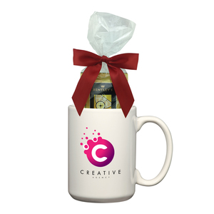 Photo of 15 Oz. Customizable Full Color Mug With Tea Bags