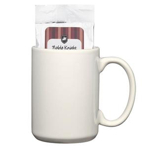 Photo of 15 Oz. Customizable Stoneware Mug With Free Hot Cocoa Packets