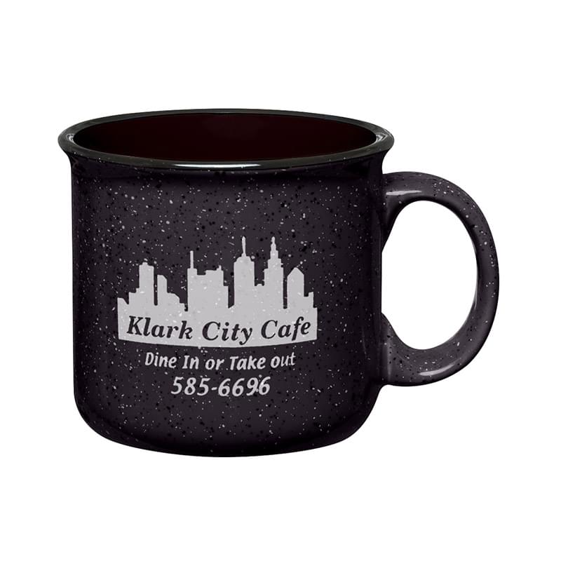 Black color option for 15 Oz. Campfire Mug With Mug Stuffer Starlite Mints