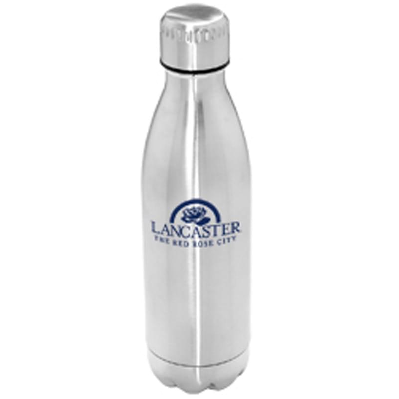 Metallic Silver color option for On The Go Insulated Vacuum Bottle
